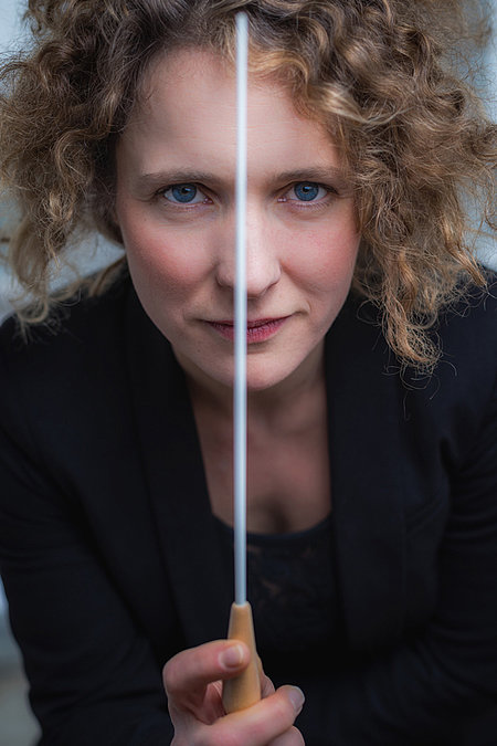Cecilia Martin-Löf © Christian Davidsson Dirigentin Cecilia Martin-Löf